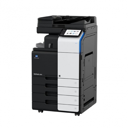 KONICA MINOLTA bizhub C300i
影印機購買推薦彩色多功能影印機bizhub C300i，其10.1吋面板，圖形化使用者介面(GUI)的創新設計為紅點設計產品，如同I Pas簡單智能的影印機操作方式，讓使用者輕鬆上手。影印機廠商推薦金儀，提供辦公室影印機及多元解決方案。