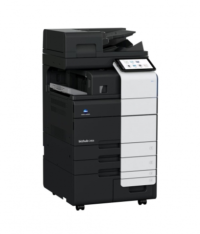 Konica Minolta bizhub C550i彩色多功能事務機，以全新的面板設計，大幅優化使用者體驗、嚴謹的資訊安全，減輕企業IT人員的人事成本，實現辦公自動化，辦公室設備推薦bizhub C550i獲德國紅點設計獎。